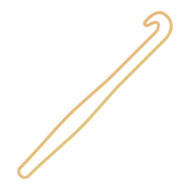 Bir yayın izole edilmiş tek bir simgesinin vektör çizimi