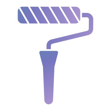 Boya silindiri. Basit resimleme