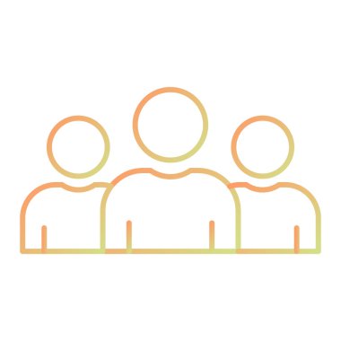 Abstract people icon vector illustration