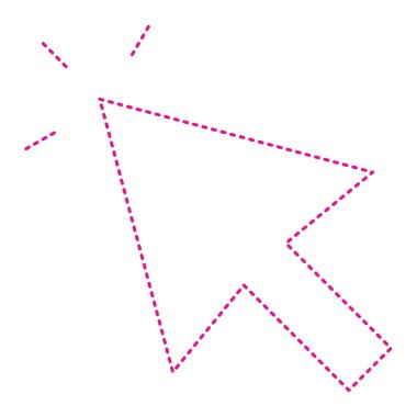 imleç simgesi, vektör illüstrasyonu