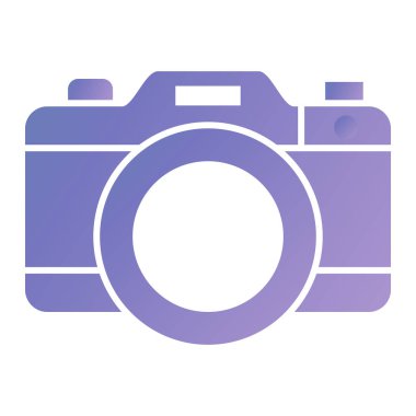 camera icon. simple illustration for web