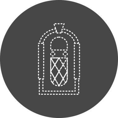 Juke Box. web icon simple design