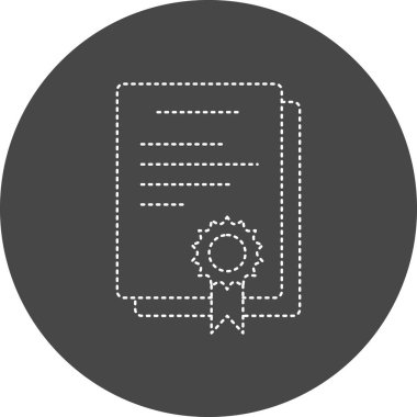 Anlaşma simgesinin vektör illüstrasyonu 