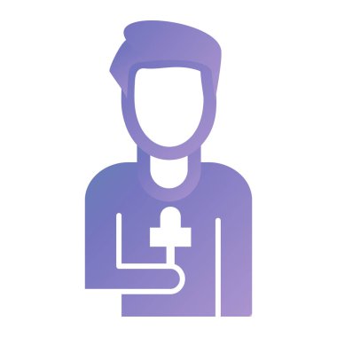 Doktor Simge vektör illüstrasyonu