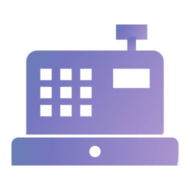 mobil bankacılık düz vektör simgesi