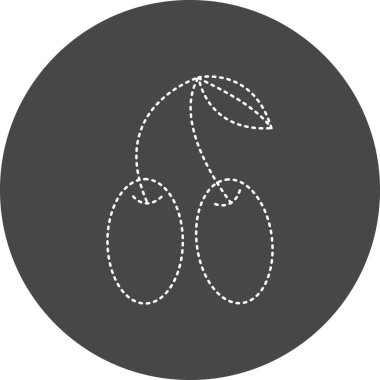 Gıda simgesinin vektör illüstrasyonu