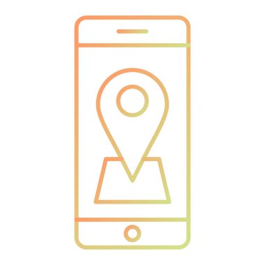 GPS konumu. Basit tasarım