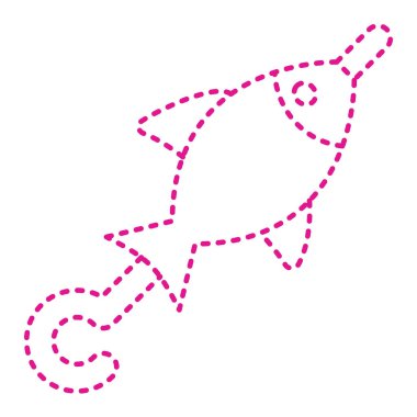 vector illustration of thin modern icon isolated on background