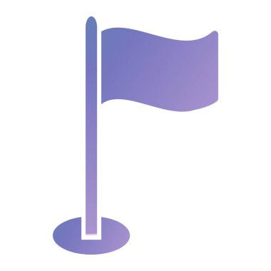 illustration of a golf icon symbol