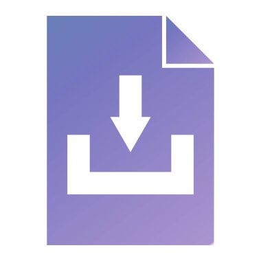 Dosya simgesi, vektör illüstrasyonu indir