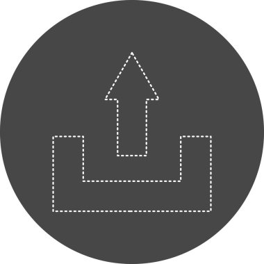 Dosya simgesinin vektör illüstrasyonu