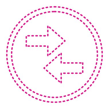 Oklar vektör simgesi modern illüstrasyon