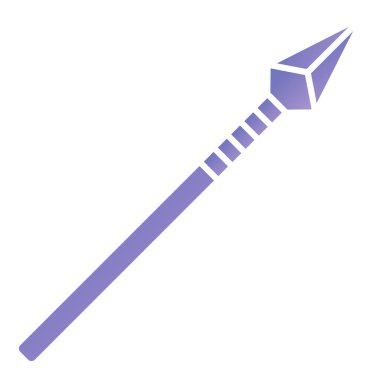 Roket. Web simgesi basit illüstrasyon