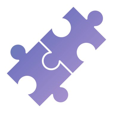 puzzle piece isolated on white background. 3d illustration