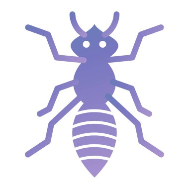 karınca simgesi vektör illüstrasyonu