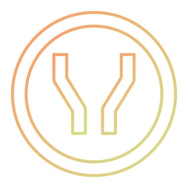 vector icon design of a sign symbol