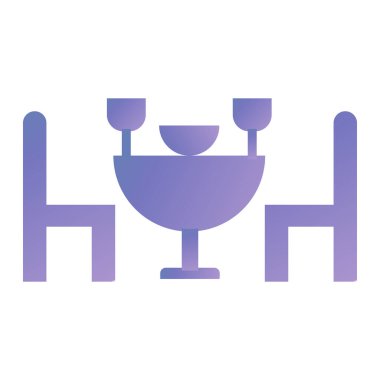 Şarap. Web simgesi basit illüstrasyon