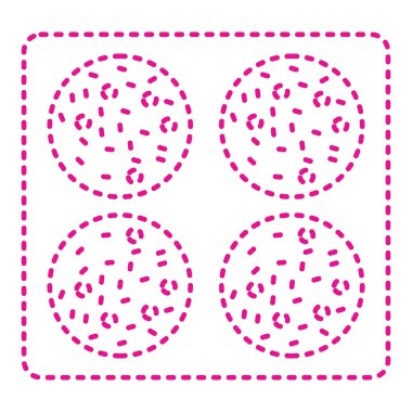 vector illustration of thin modern icon isolated on white background