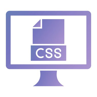 dosya biçimi simgesi, vektör illüstrasyonu