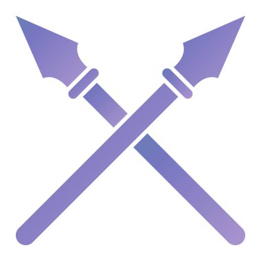 Kılıç. Web simgesi basit illüstrasyon