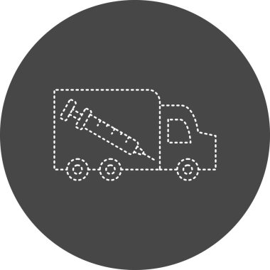 Taşıma simgesinin vektör illüstrasyonu