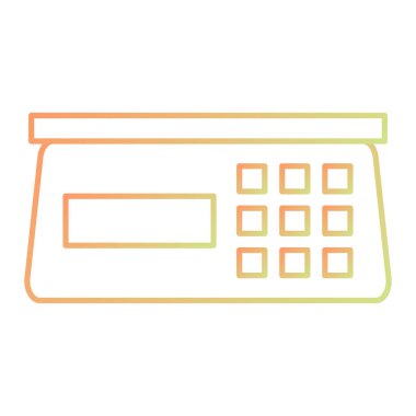 Kredi kartı ikonu vektör illüstrasyonu