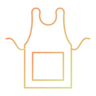 clothes icon. simple illustration of t-shirt vector icons for web