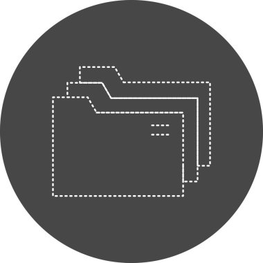 Dizin simgesinin vektör illüstrasyonu