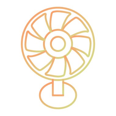 Hayran ikonu. vektör illüstrasyonu