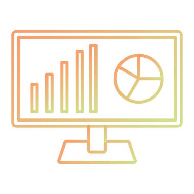 seo modern simgesinin vektör illüstrasyonu