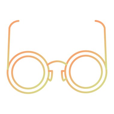 güneş gözlüğü ikonu vektör illüstrasyonu