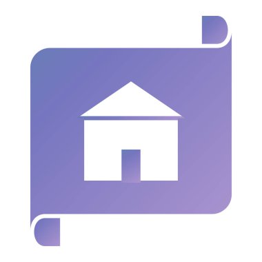 ev simgesi vektör illüstrasyonu