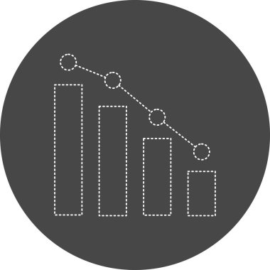 Grafiğin vektör illüstrasyonu