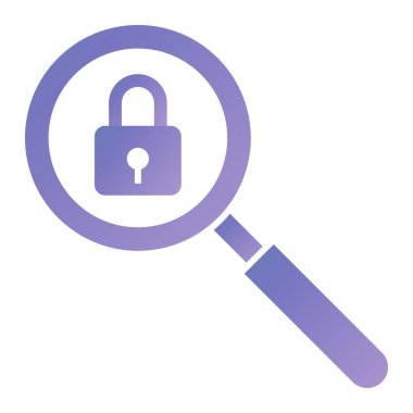 Arama simgesi vektör illüstrasyonu