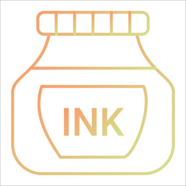 Kavanoz simgesi, vektör çizimi