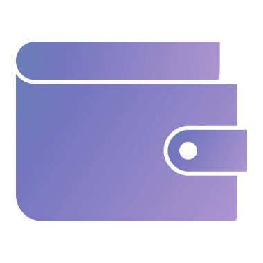 cüzdan ikonu vektör illüstrasyonu