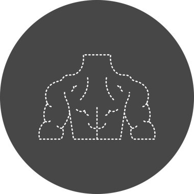 Geri simgenin vektör illüstrasyonu