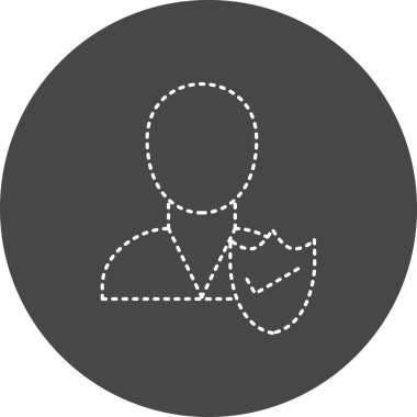  Sigortacılık. Web simgesi basit tasarım