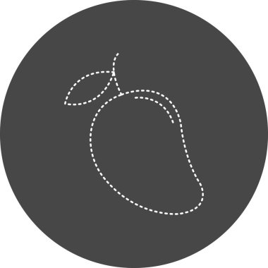 elma simgesinin vektör illüstrasyonu