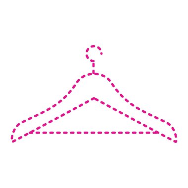 hanger, web simple icon illustration