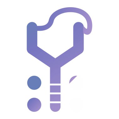 Tıbbi bir simgenin vektör illüstrasyonu