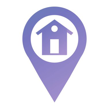 ev simgesi vektör illüstrasyonu