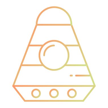 vector illustration of a single white egg icon