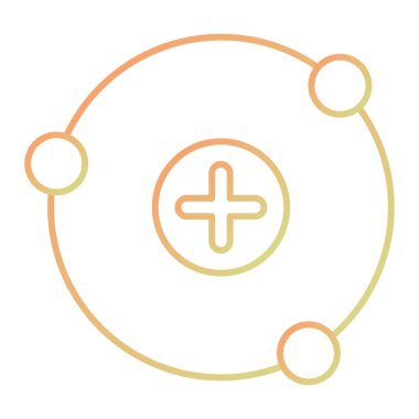 Modern b 'nin vektör çizimi tıbbi simge eksikliği