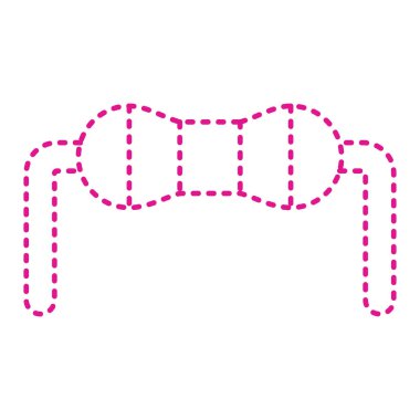 vector illustration of thin modern icon isolated on white background