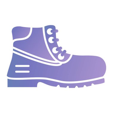 ayakkabı ikonu vektör illüstrasyonu