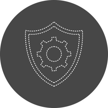vector illustration of Cyber Setting icon