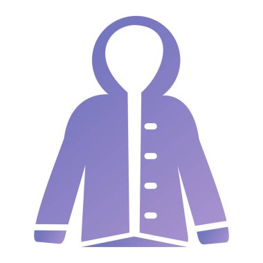 Kıyafetler. Web simgesi basit illüstrasyon