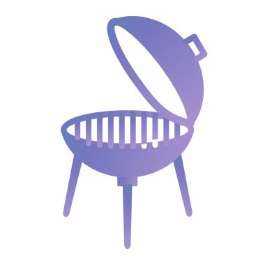 barbecue grill icon. outline illustration of sausage vector icons for web