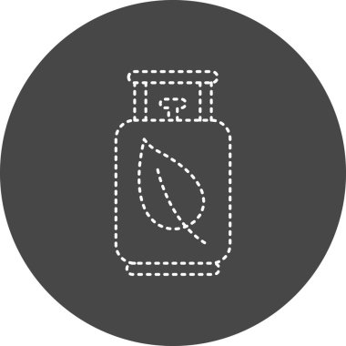 Bio Gaz simgesinin vektör illüstrasyonu